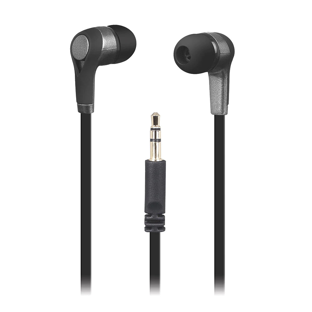 Unno Tekno Auriculares Rockbuds De 3.5Mm Negro Hs7003