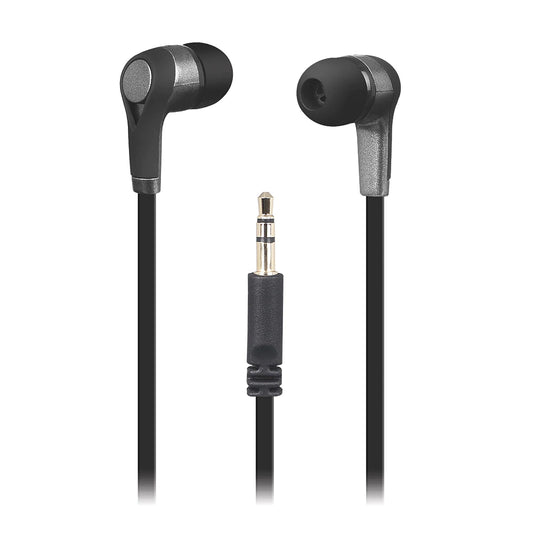 Unno Tekno Auriculares Rockbuds De 3.5Mm Negro Hs7003