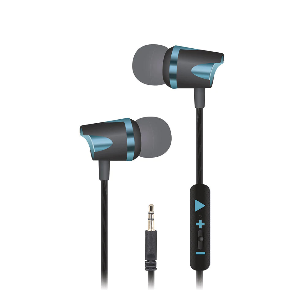 Unno Tekno Auriculares Soulbuds De 3.5Mm Azul Hs7009