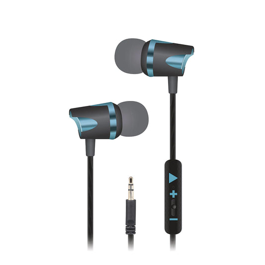 Unno Tekno Auriculares Soulbuds De 3.5Mm Azul Hs7009