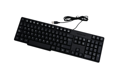 JEMIP TECLADO OFFICE K889 ESPAÑOL USB NEGRO