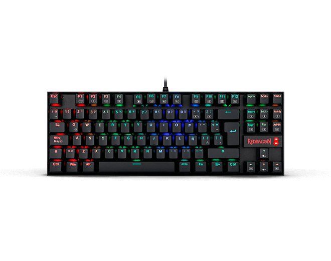 Redragon Teclado Mecánico Kumara Tkl Rgb Blue Hot Swap