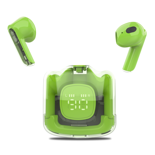 MOONKI AUDÍFONOS INALÁMBRICOS TWS50 GRIS BLUETOOTH 5.0