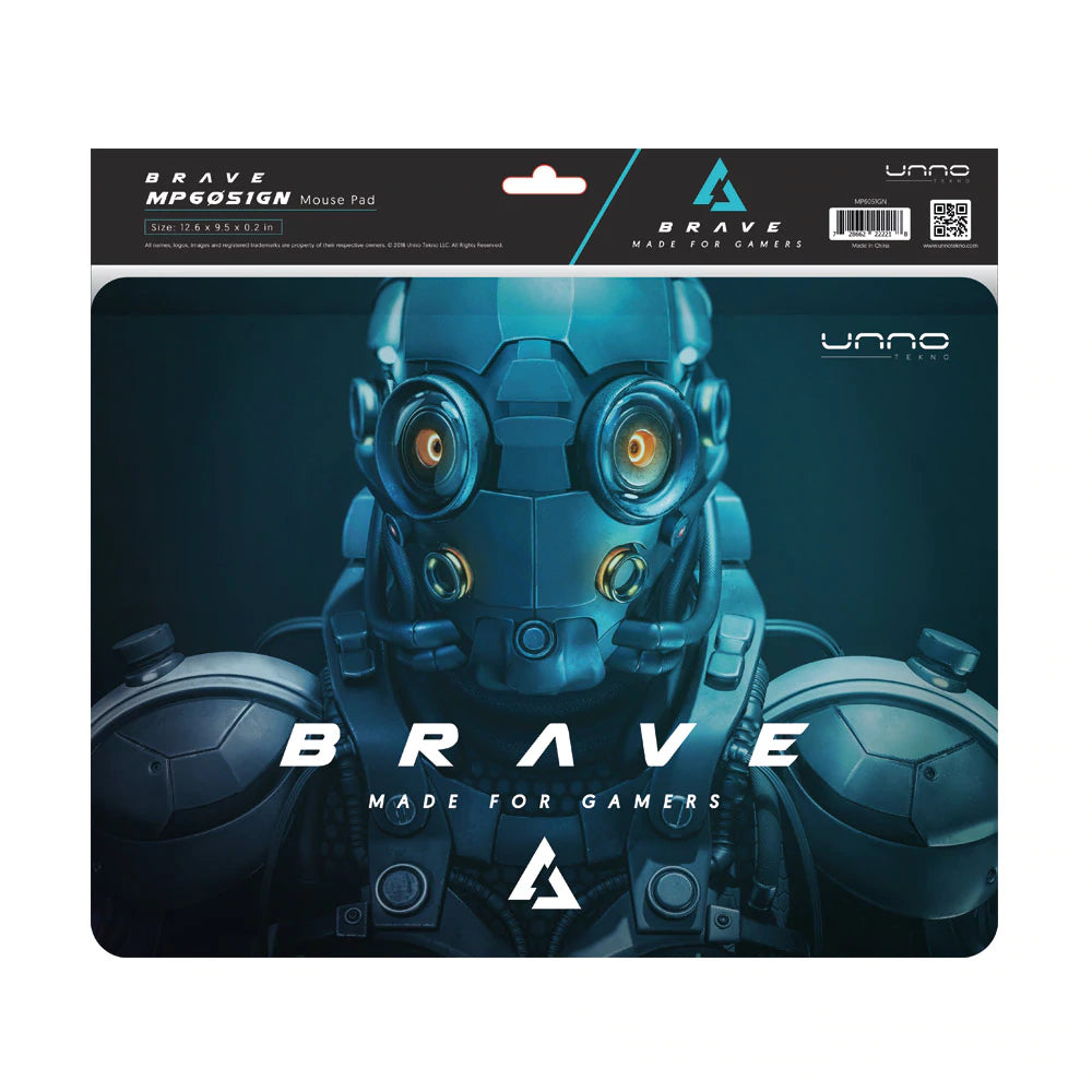Unno Tekno Mousepad Gaming Brave
