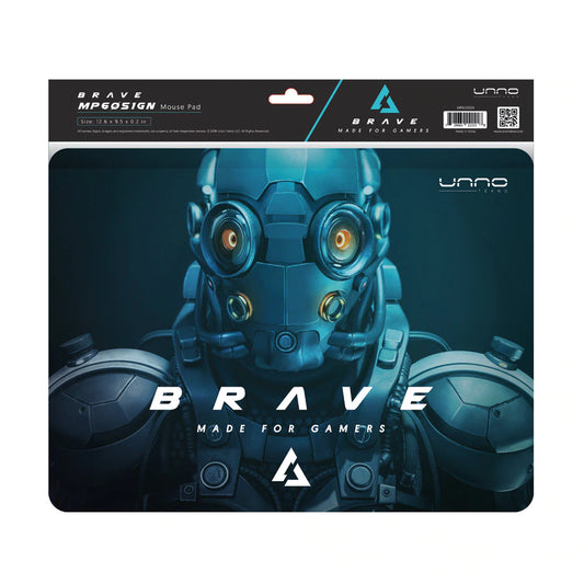 Unno Tekno Mousepad Gaming Brave