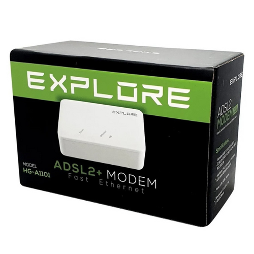 EXPLORE MODEM ADSL2+ HGA1101 PARA CANTV E INTERNET DSL DE ALTA VELOCIDAD
