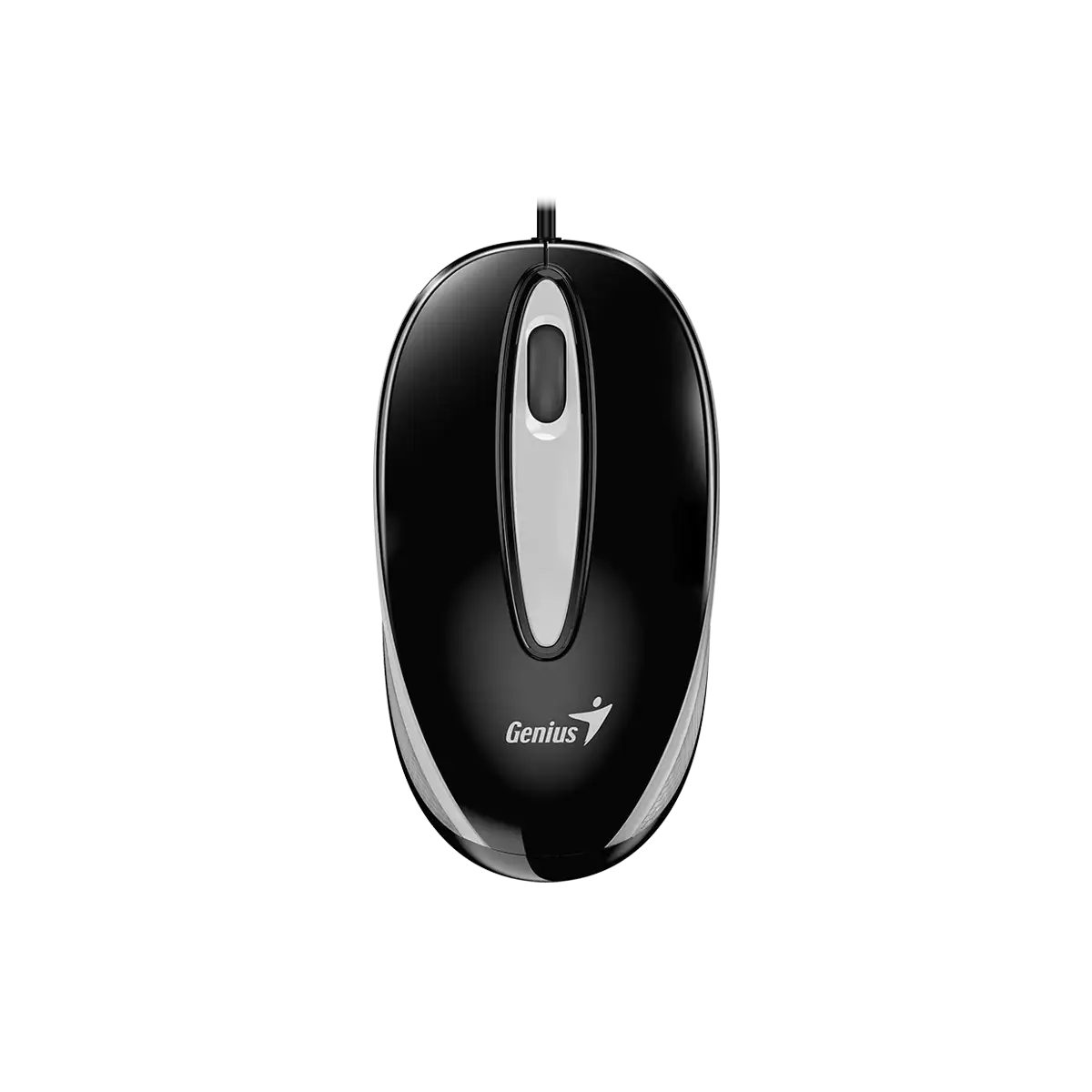 GENIUS MOUSE ÓPTICO RS2 DX-MINI 3 BOTONES LED USB NEGRO