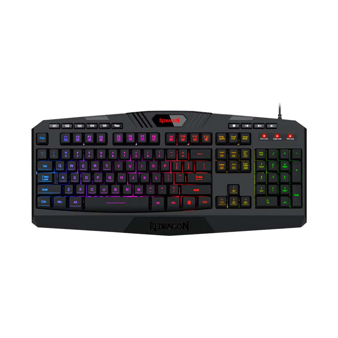 Redragon Teclado K503 Harpe Pro Rgb Gamer Alámbrico