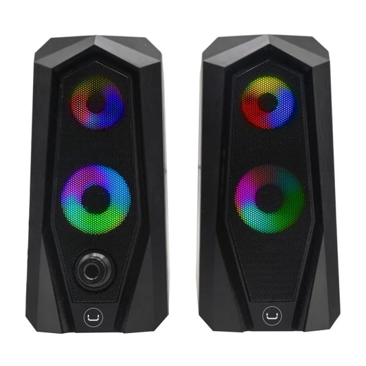 UNNO TEKNO CORNETA ALTAVOCES ESTÉREO USB PARA JUEGOS SP9030BK