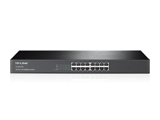 Tp Link Switch 16 Puertos 10/100Mbps Para Montaje En Rack