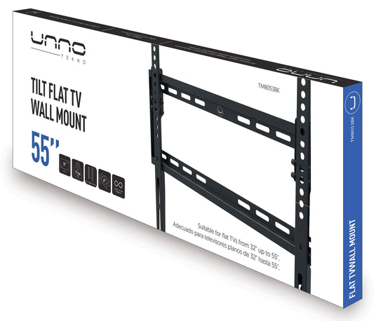 UNNO TEKNO BASE PARA TV PARED PLANO 32 A 55” 35KG