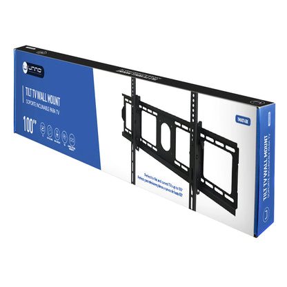 UNNO TEKNO BASE PARA TV PLANO PARED 40 A 100” 75KG TM8074BK