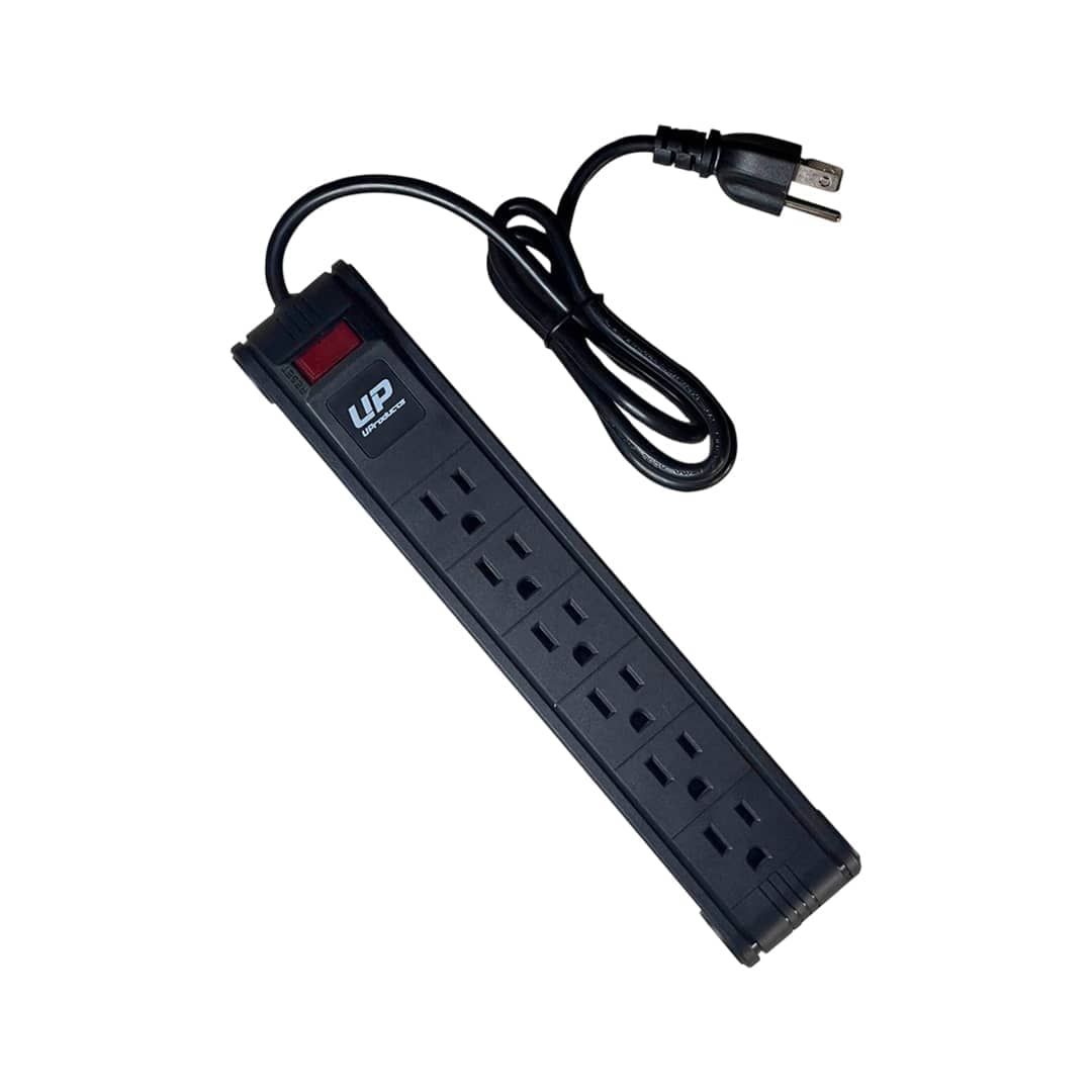 U Products Protector Regleta 6 Tomas Con Supresor De Picos Up51