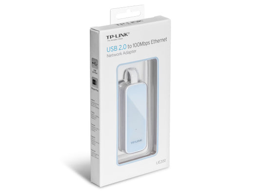 TP LINK ADAPTADOR DE RED USB 2.0 A ETHERNET A 100MBPS UE200