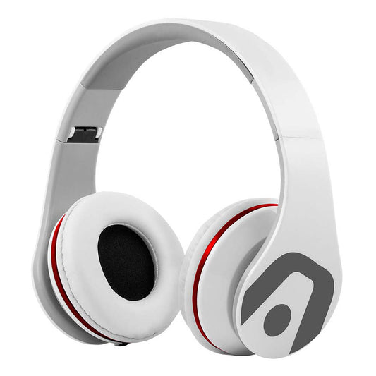 ARGOM TECH AUDÍFONOS DJ PRO MIC ULTIMATE 3.5MM BLANCO