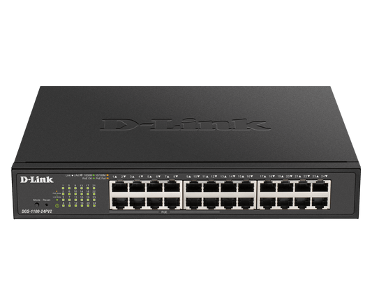 DLINK SWITCH 24PV2 24 PUERTOS GIGABIT POE ADMINISTRABLE