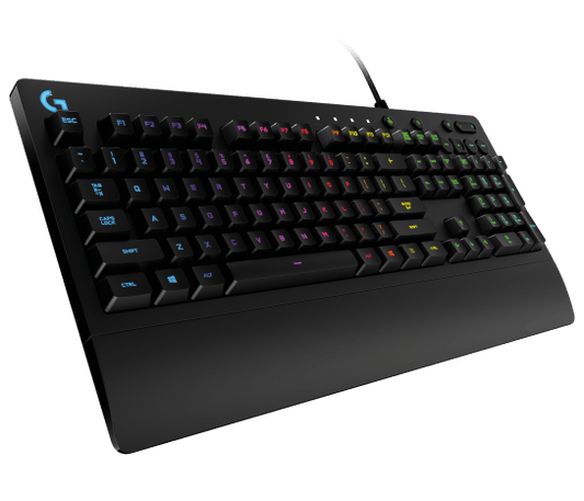 Logitech Teclado Gamer Rgb G213 Prodigy Membrana Alámbrico Rgb Inglés