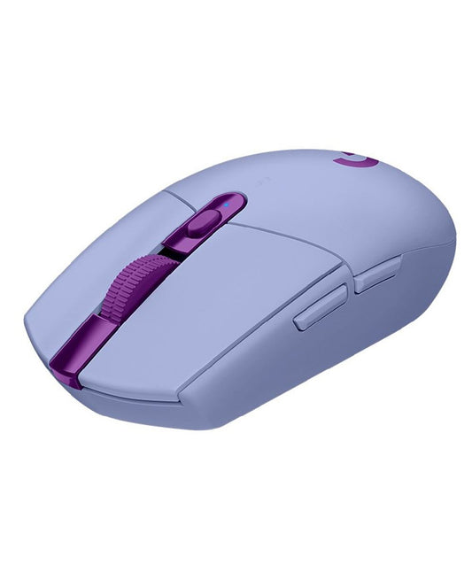 Logitech Mouse G305 Lightspeed Inalámbrico Gaming 1Ms 12000Dpi Lila