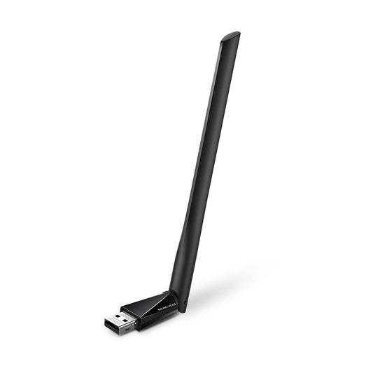MERCUSYS ADAPTADOR USB INALAMBRICO DE BANDA DUAL DE ALTA GANANCIA AC650 MU6H
