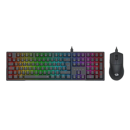 Redragon Kit Teclado Mecánico Y Mouse King Rgb Kitm724