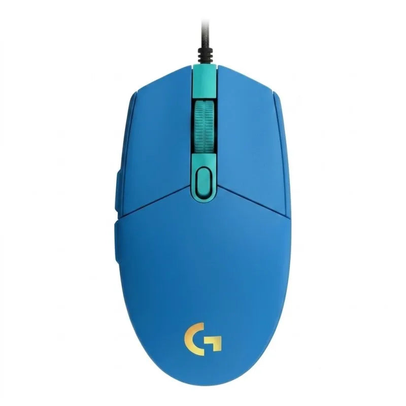 Logitech Mouse G203 Lightsync Gaming Rgb Alámbrico 8000Dpi Azul