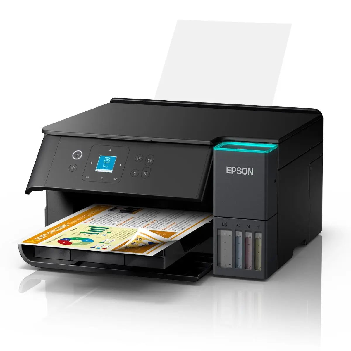 Epson Multifuncional Ecotank L4360 Wifi Color Cama Plana