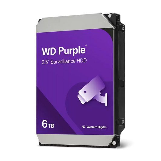 WESTERN DIGITAL DISCO DURO PURPLE 64PURZ 6TB INTERNO 3.5”